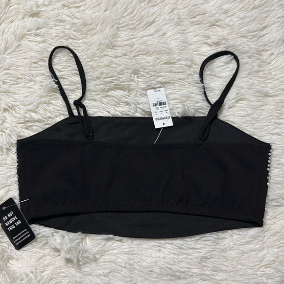 Express Embellished Cropped Cami - Picture 5 of 5